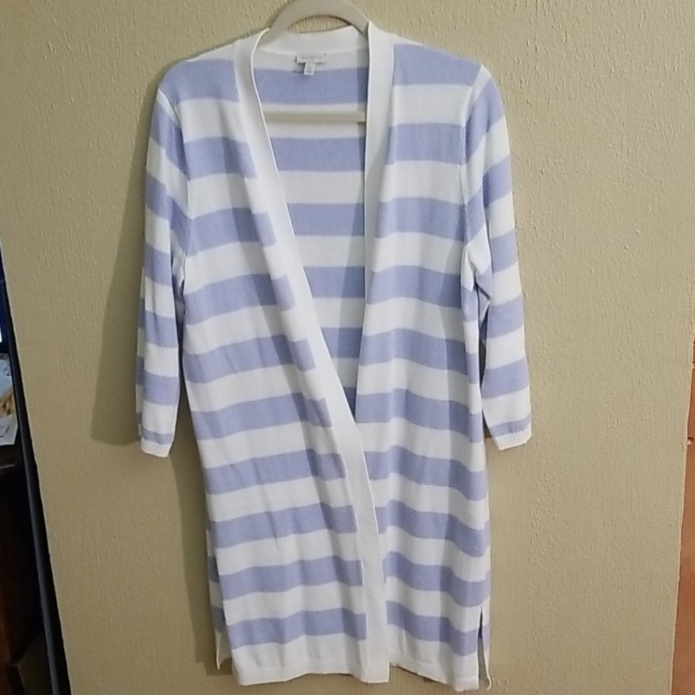 Talbots Open Front Cardigan Size M